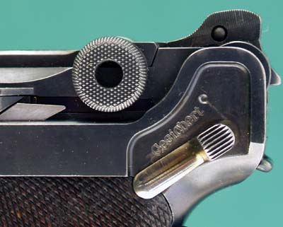 1906 Navy Imperial Luger 2nd Issue Thumb Safety